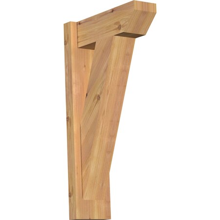 Ekena Millwork Traditional Slat Smooth Outlooker, Western Red Cedar, 5 1/2"W x 14"D x 26"H OUT06X14X26TRA06SWR